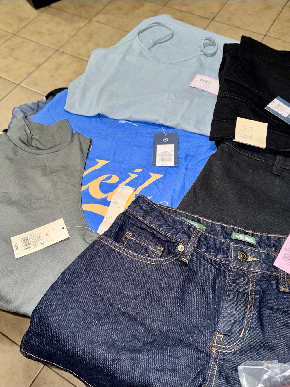 8-Piece NWT Target Clothing Bundle – XS–M & Sizes 8–14